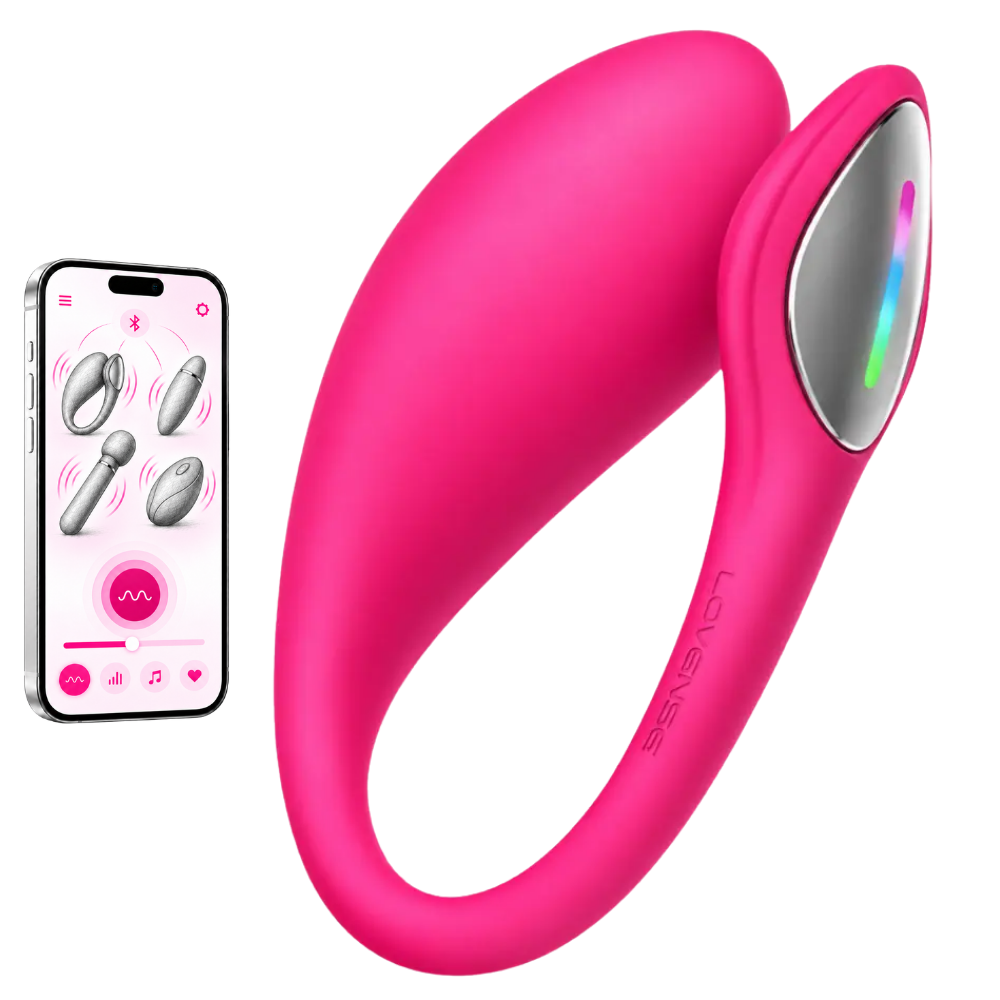 Lovense Lush Mini Uygulama Kontrollü G Noktası Vibratörü