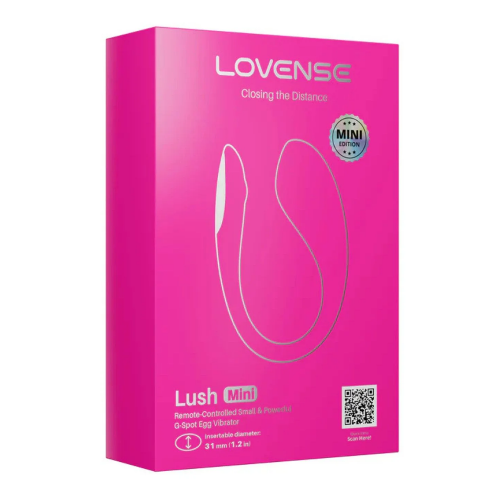 Lovense Lush Mini Uygulama Kontrollü G Noktası Vibratörü