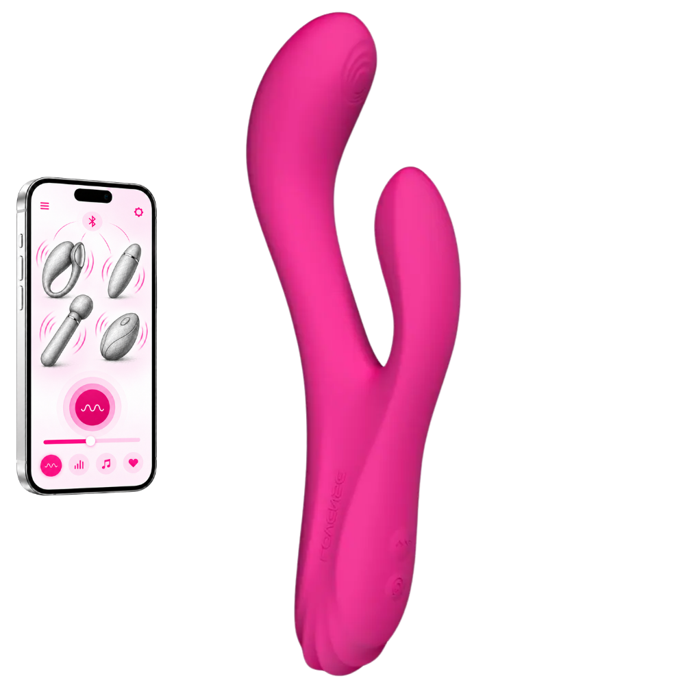 Lovense Osci 3 Hareketli, Isıtmalı ve Telefon Kontrollü Rabbit Vibratör